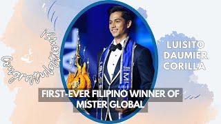 Philippines’ Daumier Corilla Wins Mister Global 2024 [upl. by Norry]