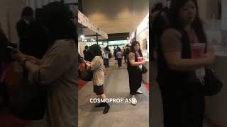 COSMOPROF ASIA in HONG KONG🤩🤩🤩 cosmoprofasiacosmopackasiaskincare makeup cosmetics [upl. by Aurelie898]