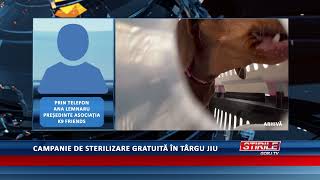 Campanie de sterilizare gratuită în Târgu Jiu [upl. by Studley]