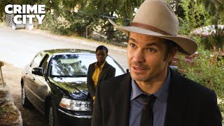 Raylan Investigates Dickie for the Pervert  Justified Timothy Olyphant [upl. by Brote]