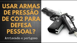 Usar Armas de Pressão de CO2 Para Defesa Pessoal [upl. by Swee]