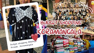 Budget shopping at Bangalore Koramangala Raheja Arcade bangaloreshopping [upl. by Agnola]