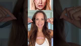 Remove Marionette Wrinkles 5 min a day faceyoga beauty faceyogaroutine facial marionettelines [upl. by Azila]