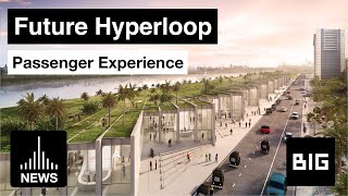 Future Mumbai  Virgin Hyperloop presents Passenger Experience [upl. by Anilehs22]