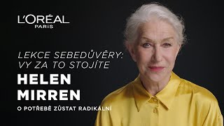 Lekce sebedůvěry Helen Mirren [upl. by Madden]