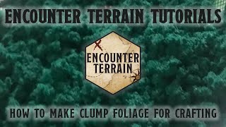 ET how to make clump foliage [upl. by Ardnoet]