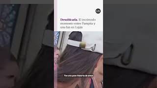 Desubicada el incomodó momento entre Pampita y una fan en la peregrinación a Luján [upl. by Cuttler692]