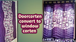 DIY Door corten convert to window corten allrounderbhargavi [upl. by Chrisoula]