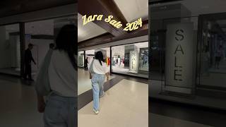 Zara sale 2024  Mini shopping vlog❤️😍 zarasale minivlog shoppingvlog shopping [upl. by Katt]