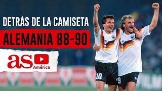 Alemania 19881990 un uniforme rupturista y eterno  Detrás de la camiseta  AS América [upl. by Ecnarrat]