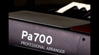 Korg Pa700 Arranger Keyboard  Demo with Frank Tedesco [upl. by Yral405]