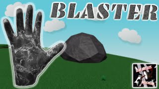 Blaster Showcase Admin Glove  KILLSTREAK Slap Battles [upl. by Dahle52]