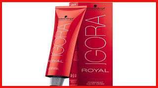 Schwarzkopf Igora Royal Hair Color 700 Medium Blonde Natural Extra [upl. by Aseuqram]