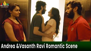 Andrea Jeremiah amp Vasanth Ravi Romantic Scene  Taramani  Telugu Movie Scenes SriBalajiMovies [upl. by Tewell]