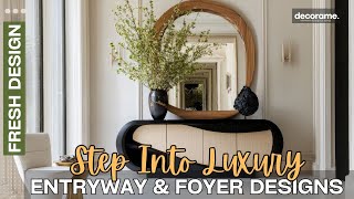 Step into Luxury Inspiring Entryway and Foyer Designs That Will Leave You Speechless [upl. by Aicella566]