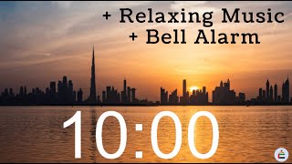 10 Minute Timer  Relaxing Music  Desert UAE Theme  UAE Worksheets  10 min [upl. by Enytsuj]