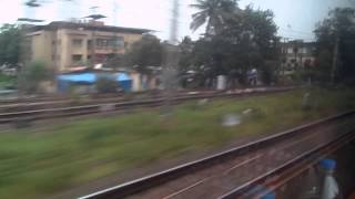 Bandra Delhi Sarai Rohilla Garib Rath Express Shatters Mumbai Suburban Stations [upl. by Pincas]