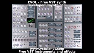 EVOL  Free VST synth  vstplanetcom [upl. by Aisile]