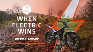 When Electric Wins ⚡ EM EPure Race  First ride review  KNOX [upl. by Roman]