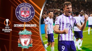 Toulouse vs Liverpool  Extended Highlights  UEL Group Stage MD 4  CBS Sports Golazo [upl. by Nnylsor]