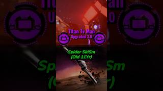 Titan Tv Man 30 Vs SKiSm Spider dubstep skibiditoilet phonk vsshort vs shorts foryou [upl. by Nhabois762]