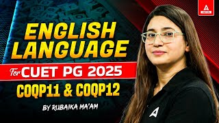 English Grammar for CUET 2025  COQP11 and COQP12  By Rubaika Maam [upl. by Itaws582]