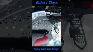 Galaxy Class Flyby shorts startrekonline startrek [upl. by Naillig]