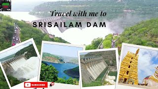 Srisailam Dam Aerial View  Amazing Srisailam Dam Exclusive VisualsSrisailam Dam Water Released [upl. by Sivlek]