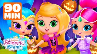 Shimmer amp Shines Spooky Halloween Fun  MORE Adventures  90 Minute Compilation  Shimmer and Shine [upl. by Aset202]