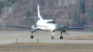 Fairchild Swearingen SA226TC Metro II Takeoff [upl. by Leary866]