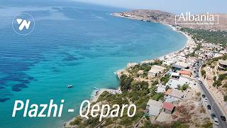 Plazhi i Qeparoit nga Ajri  Qeparo Beach from the Air Video 4K 04082024 [upl. by Musette]