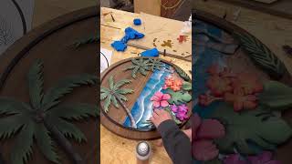 Epoxy Resin and Scroll Saw Art COMBO [upl. by Bendix191]