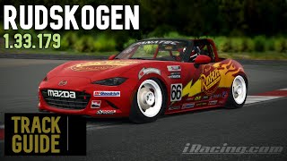 iRacing Mazda MX5 Rudskogen  Track Guide  Hotlap [upl. by Halverson103]