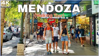 【4K】Mendoza Argentina  Recorriendo Av Las Heras  4K Travel Vlog Marzo 2023 English Subtitles [upl. by Jacquie]