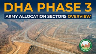 DHA Phase 3  Army Allocation Sectors  Overview [upl. by Haven]