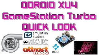 ODROID XU4 GameStation Turbo Quick Look OMG This Is Awesome [upl. by Auos]