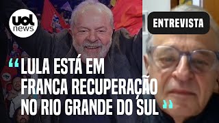 Lula está em franca recuperação no RS sou favorável a participação em debate diz Tarso Genro [upl. by Mag]