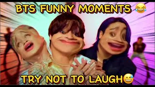 BTS Funny Moments That Make You Laugh 🤣 P1 [upl. by Ahsilav363]