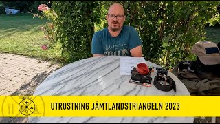 Utrustning för fjällvandring Jämtlandstriangeln 2023 [upl. by Trub]