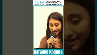 Ninaithu ninaithu parthal  Vaishnavi venkatesh  Karaoke knights [upl. by Munniks]