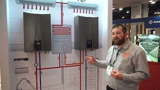 Vesta Vesta Smart Techology Tankless Water Heaters at AHR Expo 2022 [upl. by Ylak]