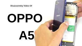 OPPO A5 disassembly  OPPO A5 teardown  how to disassemble oppo A5  Android Corridor [upl. by Ahsinnod]