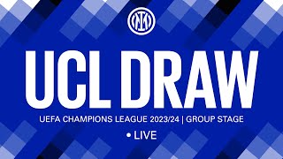 LIVE STREAMING  202324 CHAMPIONS LEAGUE DRAW 🔮⚫️🔵 [upl. by Menashem]