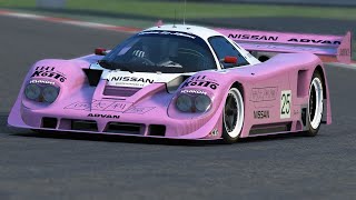 Assetto Corsa  Nissan R89C Racesp Sprint [upl. by Hoy188]