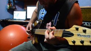 Warmoth Guitar with Lace Drop n Gains Doom Metal Video [upl. by Gimpel367]