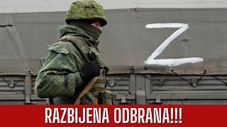 PUKLO NA KANALU SEVERSKI DONJEC DONBAS RUSI RAZBIJAJU ODBRANU [upl. by Crin]