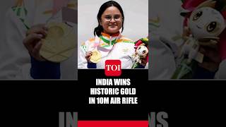 India Wins First Gold In Paris Paralympics Shooter Avani Lekhara Triumphs [upl. by Oalsinatse]