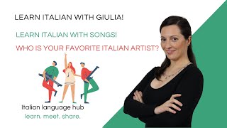 Learn Italian with songs  FUN EASY VIDEO [upl. by Ayotel]