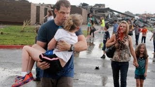 Oklahoma tornado elementary school moments after tornado struck [upl. by Ahsap843]