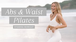 Quick Waist Toning Pilates Workout  Tone your abs amp waist [upl. by Sharyl757]